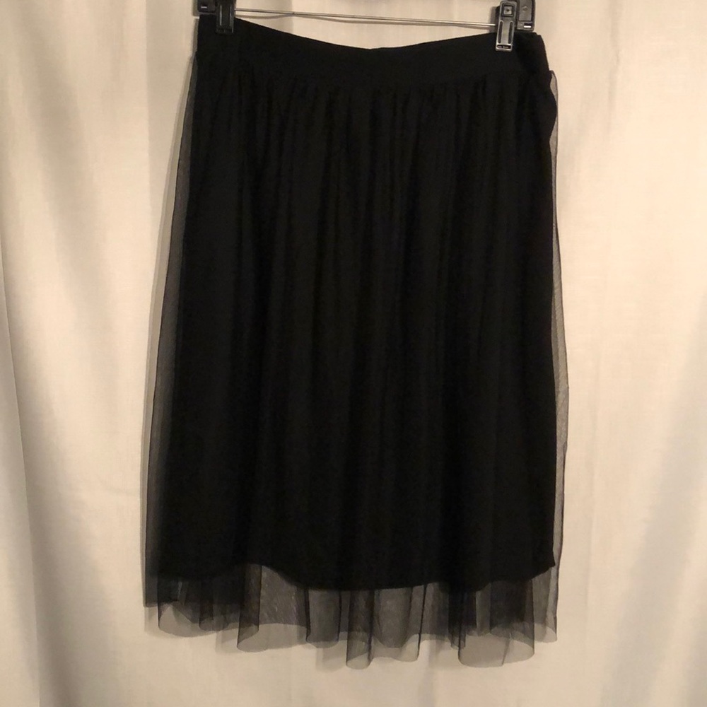 Knee Length Maurice’s Black Skirt